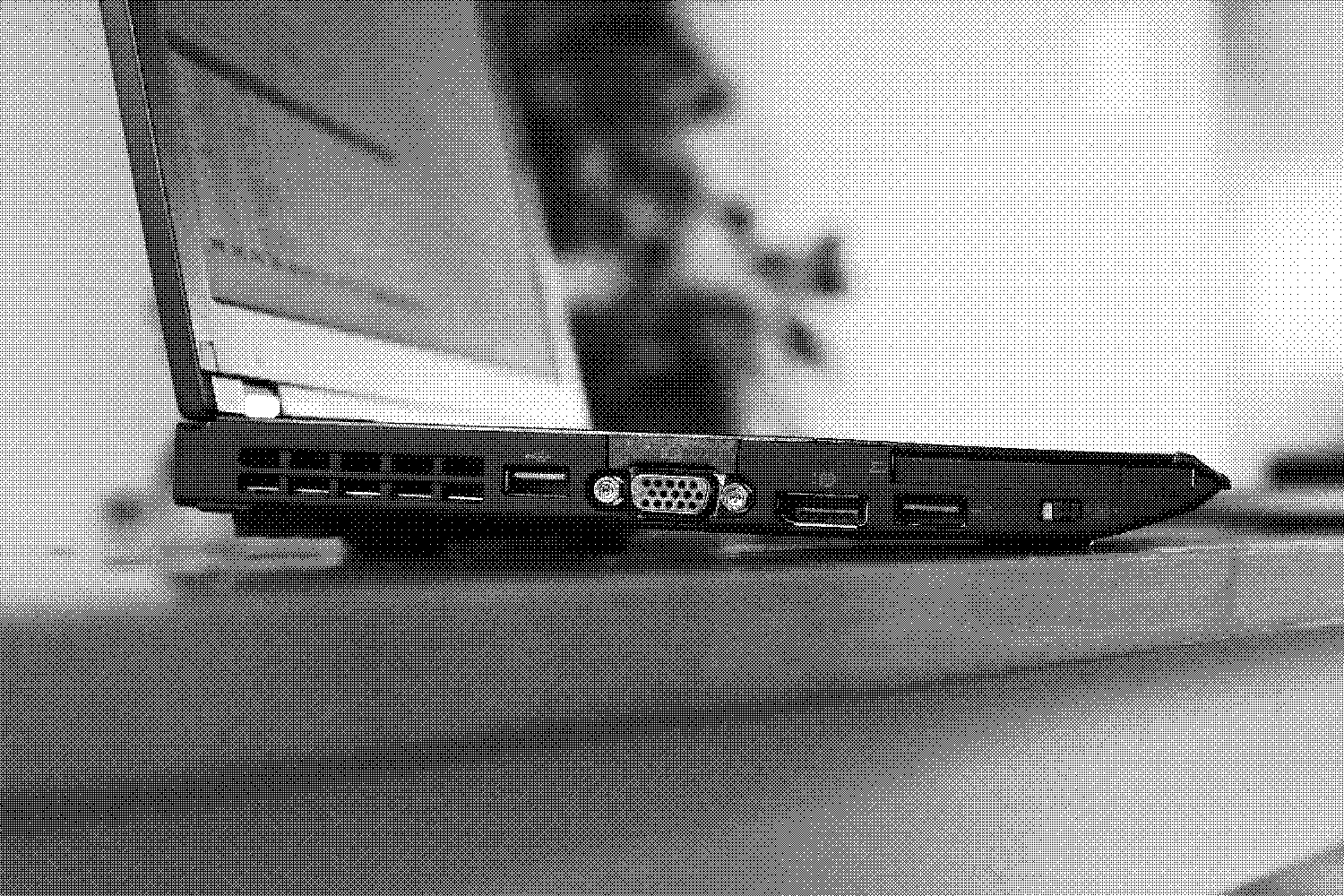 Left hand side of ThinkPad X220, showing two USB-A port, SD card slot, VGA out, DisplayPort, and physical Wi-Fi killswitch